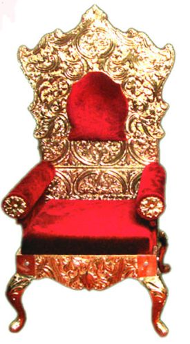 Wood Wedding Throne Chairs