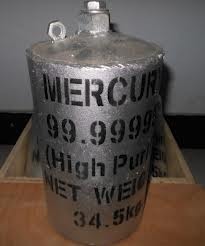 Prime Virgin White Silver Liquid Mercury - (99.999% )