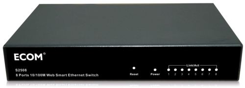 Ethernet Switch, Packaging Type : Black
