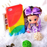 Iphone Ultra Thin Colorful Stacks Cover Case