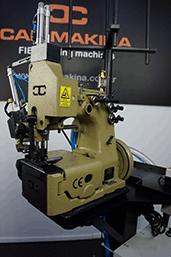 Clutch Motor Metal Big Bag Sewing Machine, Brand Name : Can Makina
