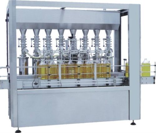 Automatic Oil Filling Machine, Packaging Type : silver