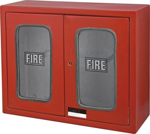 Polished Plain 10-20kg Iron Fire Hose Cabinet, Grade : CA-HB-B-01