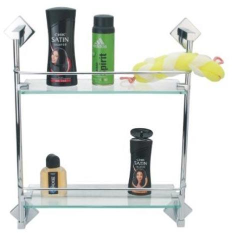 Glass Double Shelf