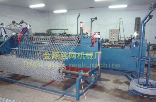 Fully Automatic Diamond Wire Mesh (Chain Link Fence) Machine