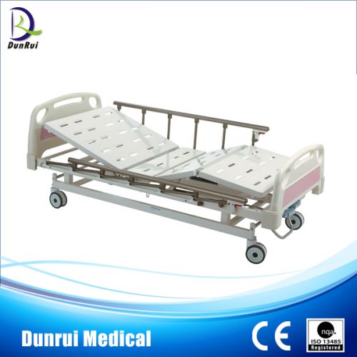 Dunrui Steel Two Function Manual Hospital Patient Bed