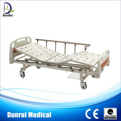 Dunrui Steel Two Movements Manual Hospital Bed L2120*W970*H500mm