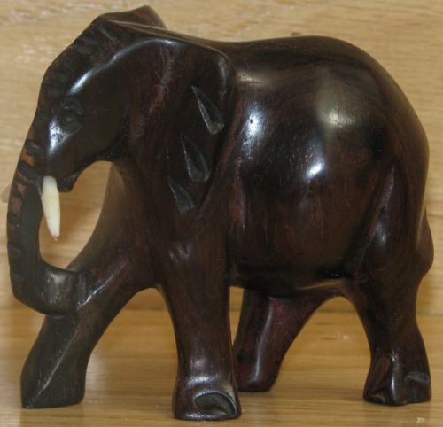 Wooden Elephant Carving