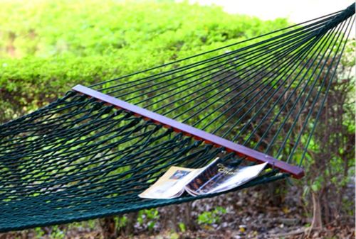 Polyester Rope Hammock-Green