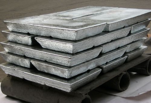 Casting Zinc Ingots, Color : Metallic