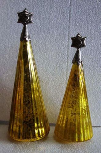 Decorative Glass Christmas Tree
