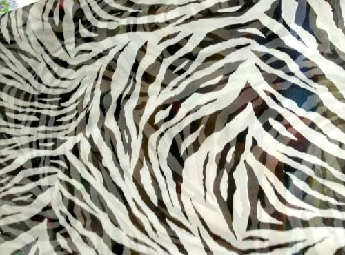 Zebra Print Fabric, For Dress, Width : 4.5ft, 3.5ft, 4ft