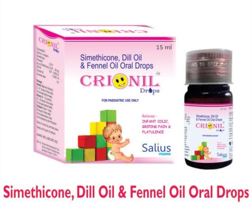 Crionil Drops, Dill Oil, Fennel Oil, Packaging Type : 1*15ml