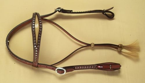 Leather Horse Headstall, Feature : Abrasion-Resistant