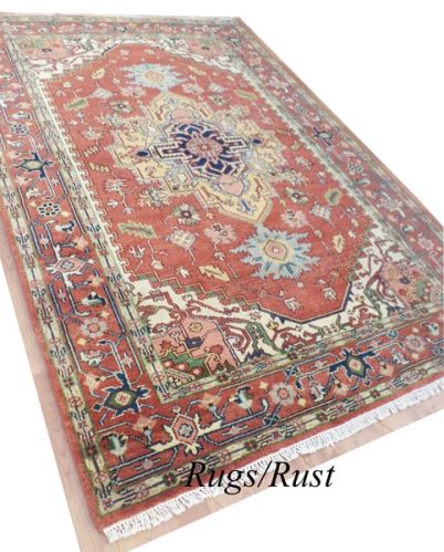 Hand Knotted Heriz Serapi Rugs