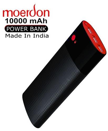 Moerdon Portable Battery Charger, Capacity : 10000mAh