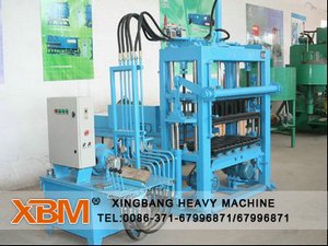 Automatic Hydraulic Brick Making Machine, Packaging Type : yellow