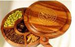 Wooden Spice Box