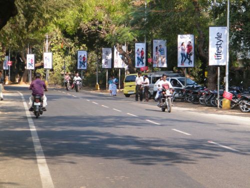 Electric Pole Kiosks