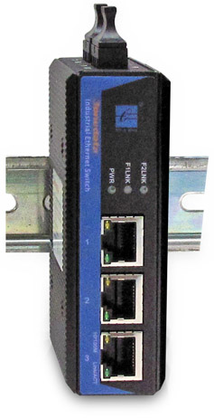 Ports Ethernet Switch - (2 Optic Ports+3 Tp)