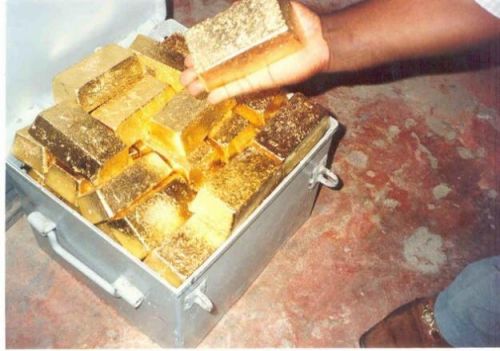 Gold dust, Packaging : Sealed Container