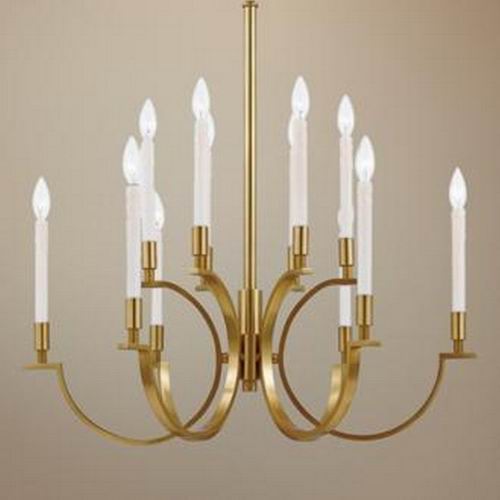 ARMS BRASS CHANDELIERS FOR LIVING ROOM