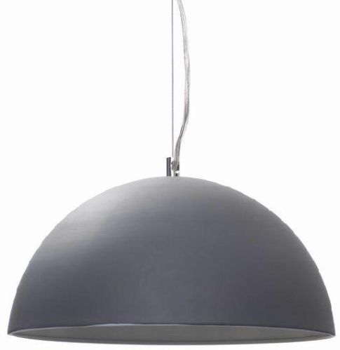 GREY PENDENT INDUSTRIAL SHADE