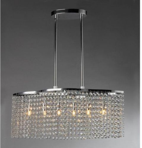 Warehouse Of Tiffany Tee 6 Light Crystal Chandelier