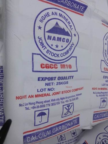 Coated Calcium Carbonate Powder D97 = 10 Microns