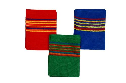 Cotton Drill HoneyComb Kitchen Towel, Size : 40 X 60 Cms