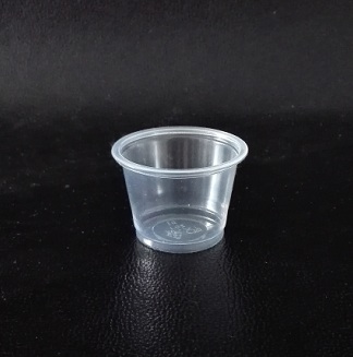 1 Oz Translucent PP Souffle Cup / Portion Cup /Sauce Cup With PET Lid