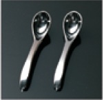 Plastic Silver Coated Spoon, Certification : LFGB test, FDA test