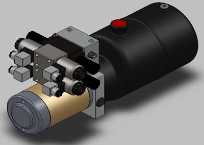 DC Hydraulic Power Pack