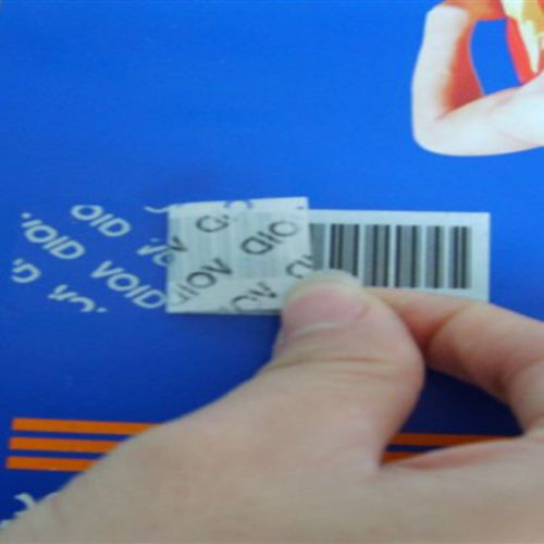 PET Tamper Evident Void Labels, Brand Name : SP