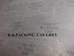 PVC Plain CAF Grey Jointing Sheets, For Making Flanges