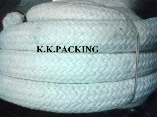 Plain Ceramic Fiber Rope, Color : White