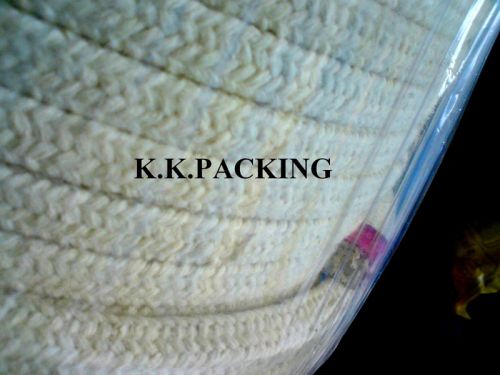 Plain Kevlar Fiber Packings, Color : White for Industrial