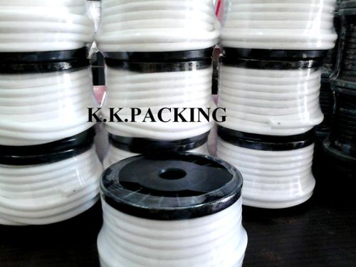 Plain PTFE Universal Rope, Color : White, Technics : Machine Made