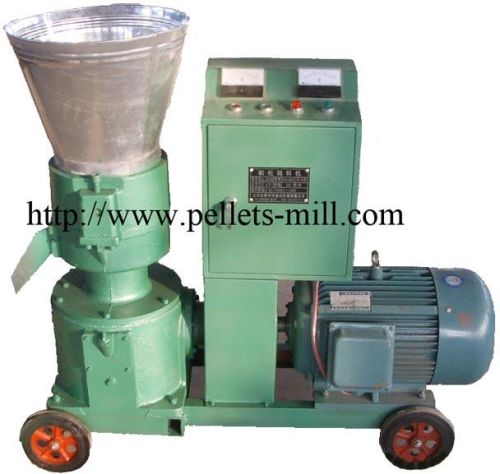 Electric Flat Die Pellet Mill, Homemade Pellet Mill, Small Pellet Mill, Wood Pellet Mill
