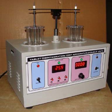 Stainless Steel Electric Disintegration Test Apparatus, For Laboratory, Voltage : 220V