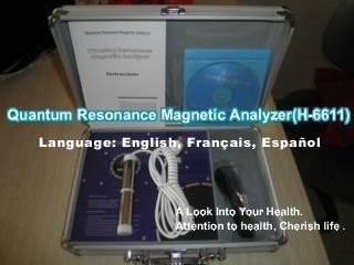 HealthCare Quantum Magnetic Resonance Analyzer HSK-6611