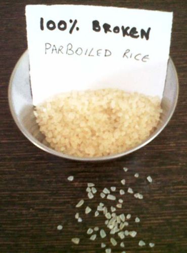 Parboiled rice, Broken Grain : 0.5%