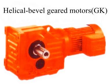 Helical Bevel Geared Motor