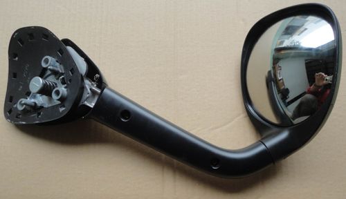 ABS Car Front Mirror, Packaging Type : black