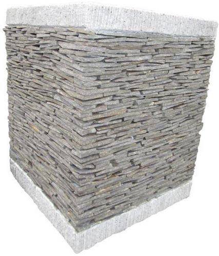 Stacked Stone Flower Pot Triqui 62