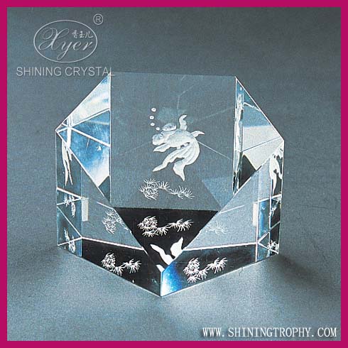 Laser Engraved Crystal