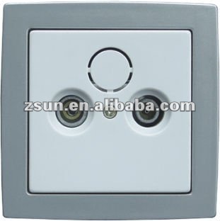 Electrical Audio Socket Switches and Accessories ZR-E043 10A