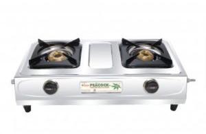 Peacock Plus 2 Burner Gas Stove