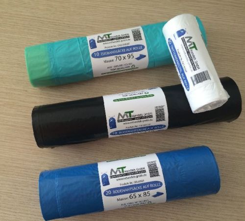 LEMO Draw Tape Bags On Roll, Plastic Type : LDPE, HDPE, LLDPE