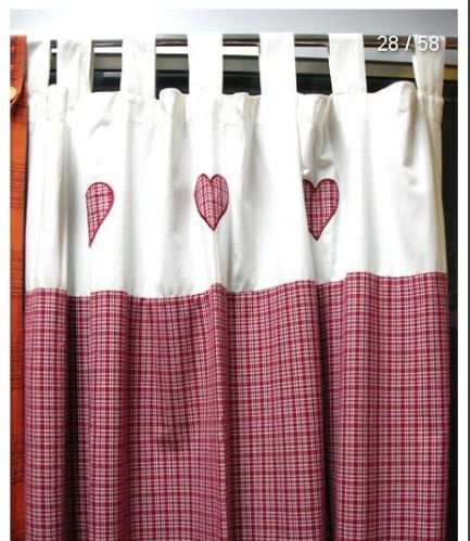 Designer Curtains, Technics : Machine Made